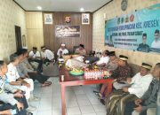 Upaya menjalin Sinergitas Tiga Pilar, Kapolsek Kresek mengikuti kegiatan Musyawarah Forkopimcam Kecamatan Kresek