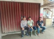 Temui Warga Sudamanik, Kanit Samapta Polsek Cimarga Polres Lebak Sampaikan Himbauan Kamtibmas