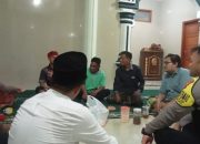 Bhabinkamtibmas Menyapa warga dan sampaikan himbauan kamtibmas