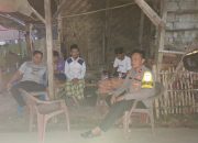Sambang Tokoh Agama Bhabinkamtibmas Aipda Rahmat Mengajak Untuk Antisipasi Gangguan Kamtibmas di Desa Kubang