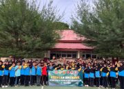 Gelorakan Semangat di Perbatasan, Satgas Pamtas Yonarmed 11 Kostrad Tanamkan Wawasan Kebangsaan