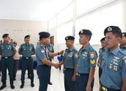 Prajurit Lanal Sabang Naik Pangkat, Danlanal Sabang Terima Laporan Resmi di Aula Teuku Umar
