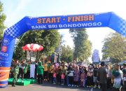 Satu Langkah, Satu Semangat: Yonif 514 Kostrad Meriahkan Jalan Sehat HUT ke-80 TNI