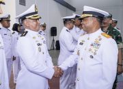 Kodaeral IX Gelar Acara Laporan Korps Kenaikan Pangkat Perwira dan Upacara Kenaikan Pangkat Bintara-Tamtama Mako Kodaeral IX