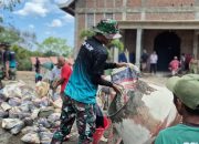 Yonarhanud 2 Kostrad Bantu Wujudkan Pembangunan Gereja