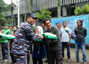 Sambut HUT Ke-80 TNI, Sinergitas TNI-Polri Gelar Bakti Sosial di Kota Bandung