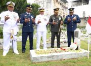 Sambut HUT Ke-80 TNI, Kodaeral I Laksanakan Ziarah Nasional di TMP Bukit Barisan