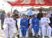 Danlanal Bintan Hadiri Upacara HUT Ke-80 TNI Tahun 2025 di Tugu Sirih Tanjungpinang