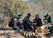 Keberhasilan TNI di Perbatasan, Satgas Pamtas Gagalkan Penyelundupan Miras di Jalur Lintas Batas RI-RDTL