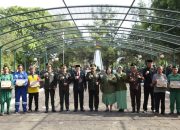 HUT ke-80 TNI Danyonif 411 Kostrad Ikuti Ziarah Nasional di TMP Dharma Salatiga