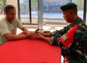 Cegah Bahaya, Satgas Pamtas Yonarmed 12 Kostrad Amankan Granat Bekas Perang dari Warga Asulait